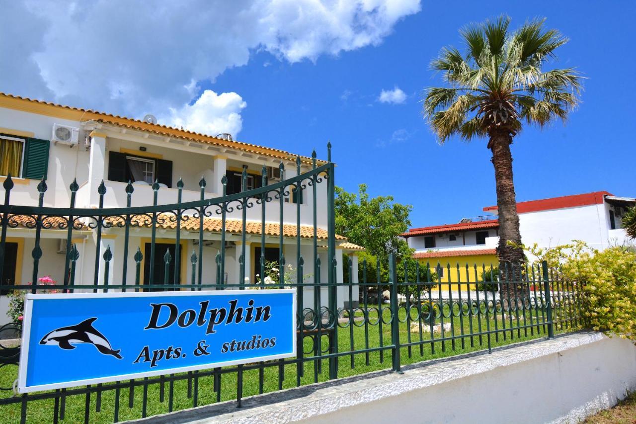 Dolphin Apartments&Studios Rodas Exterior foto