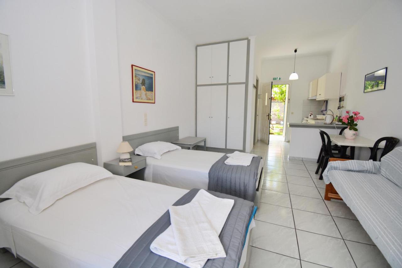 Dolphin Apartments&Studios Rodas Exterior foto